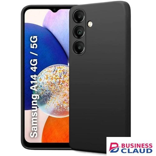 Silicone Slim Fit Cover for Samsung Galaxy A15 - Black