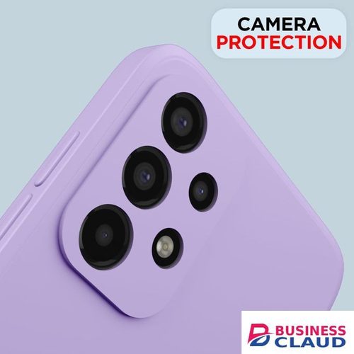 Silicone Slim Fit Cover for Samsung Galaxy A33 - Purple