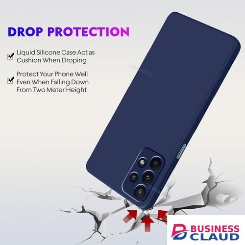 Silicone Slim Fit Cover for Samsung Galaxy A23 - Blue