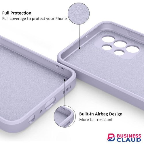 Silicone Slim Fit Cover for Samsung Galaxy A13 - Purple