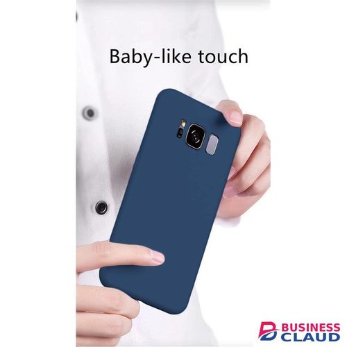 Silicone Slim Fit Cover for Samsung Galaxy S8 - Blue