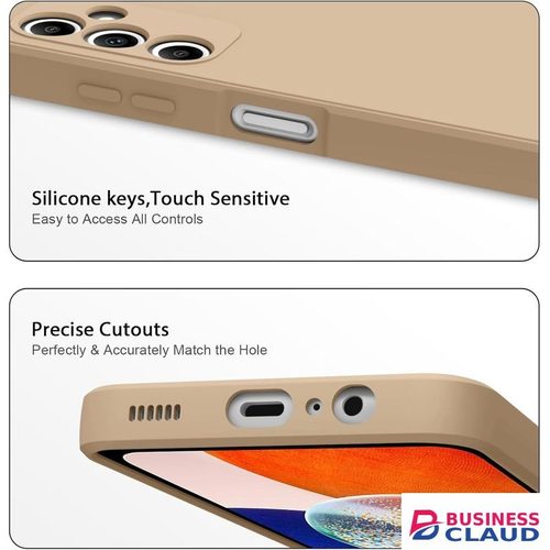 Silicone Slim Fit Cover for Samsung Galaxy A26 - Beige Nude