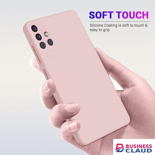 Silicone Slim Fit Cover for Samsung Galaxy A51 - Beige Nude