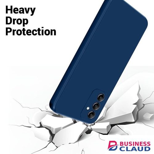 Silicone Slim Fit Cover for Samsung Galaxy A34 - Blue