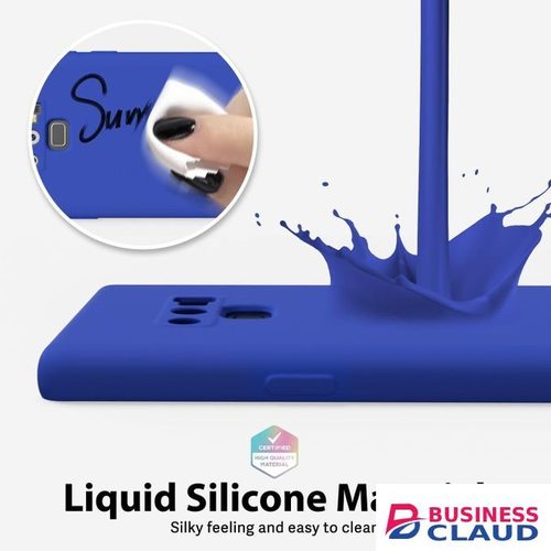 Silicone Slim Fit Cover for Samsung Galaxy Note 9 - Blue