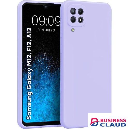 Silicone Slim Fit Cover for Samsung Galaxy A22 - Purple