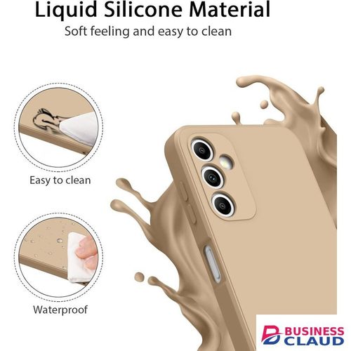 Silicone Slim Fit Cover for Samsung Galaxy A56 - Beige Nude