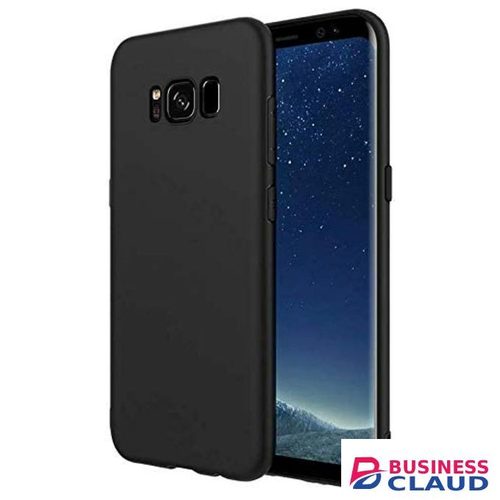 Silicone Slim Fit Cover for Samsung Galaxy S8 - Black