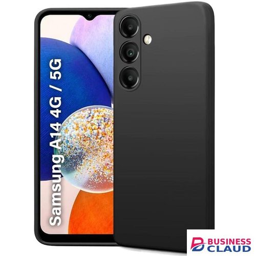 Silicone Slim Fit Cover for Samsung Galaxy A55 - Black