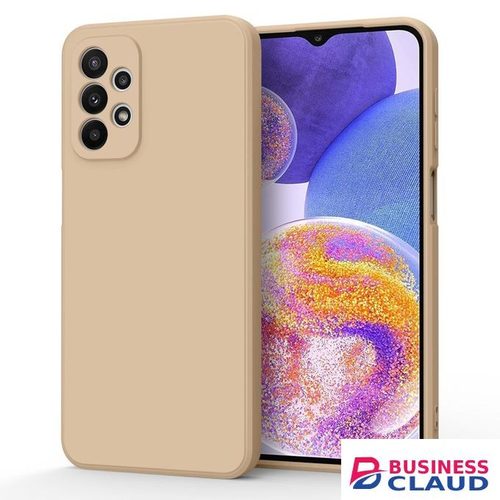 Silicone Slim Fit Cover for Samsung Galaxy A32 - Beige Nude