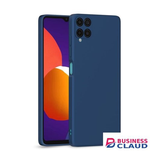 Silicone Slim Fit Cover for Samsung Galaxy A12 - Blue