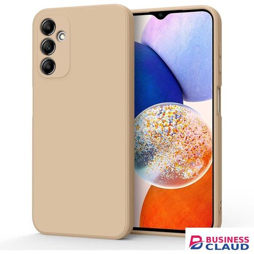 Silicone Slim Fit Cover for Samsung Galaxy A34 - Beige Nude