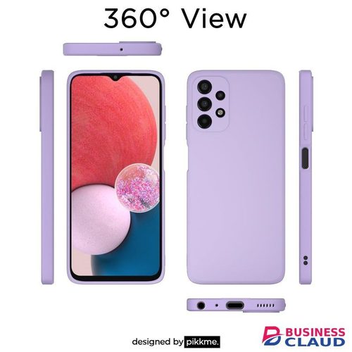 Silicone Slim Fit Cover for Samsung Galaxy A32 - Purple