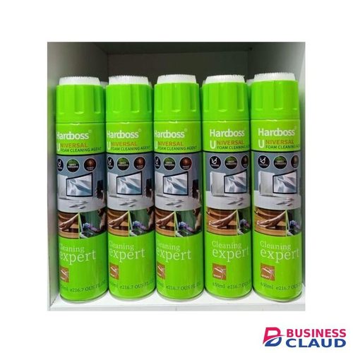 Handboss Multipurpose Foam Cleaner, cleaning expert for Laptops, Office Furnture,Gadgets, Shoes and Metal Equipment- 1PC