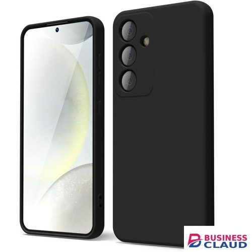 Silicone Slim Fit Cover for Samsung Galaxy S24 Plus - Black