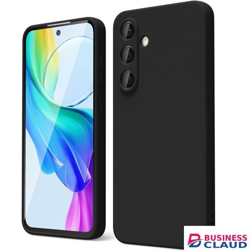 Silicone Slim Fit Cover for Samsung Galaxy S25 Plus - Black