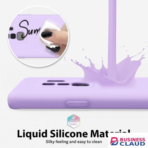 Silicone Slim Fit Cover for Samsung Galaxy S9 Plus - Purple