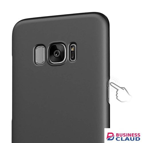 Silicone Slim Fit Cover for Samsung Galaxy S8 Plus - Black