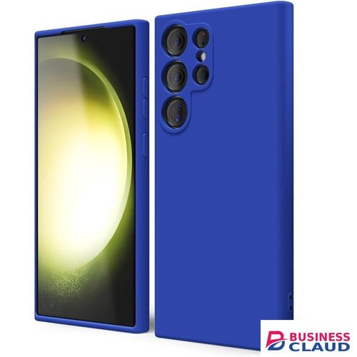 Silicone Slim Fit Cover for Samsung Galaxy S23 Ultra - Blue