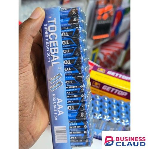 Tocebal Super Heavy Duty AAA Batteries 1.5V 60pcs for Remote Controls and Gadgets