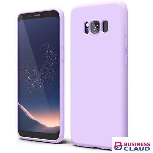 Silicone Slim Fit Cover for Samsung Galaxy S8 Plus - Purple