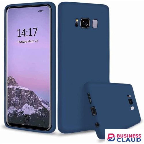 Silicone Slim Fit Cover for Samsung Galaxy S8 Plus - Blue