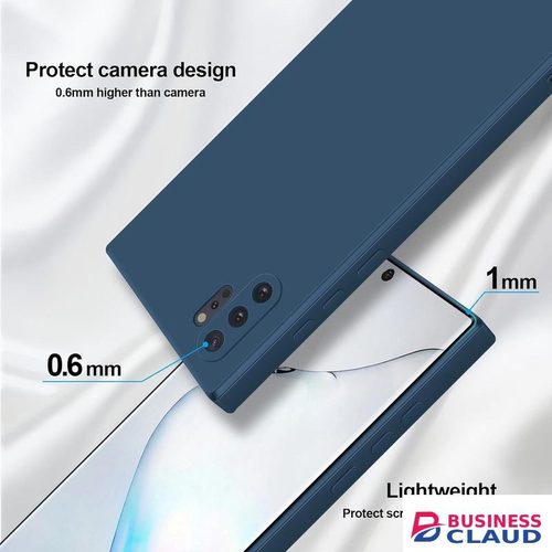 Silicone Slim Fit Cover for Samsung Galaxy Note 10 Plus - Blue