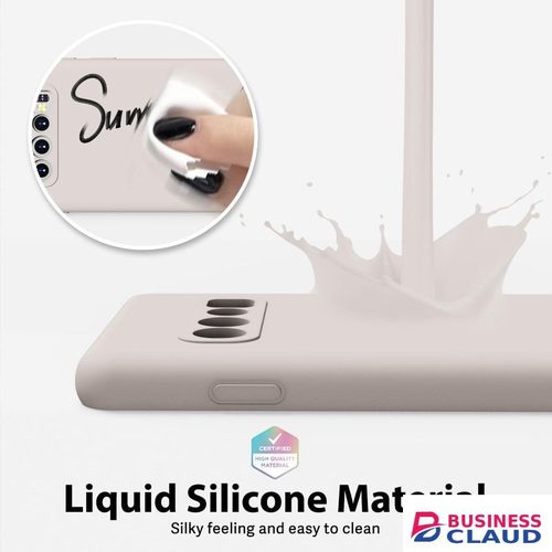 Silicone Slim Fit Cover for Samsung Galaxy S10 Plus - Beige Nude