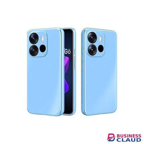 Silicone Phone Cover for Infinix Smart 9 - Light Blue, anti-fingerprint, anti-scratch, durable silicone case