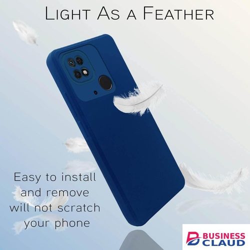 Silicone Phone Cover for Xiaomi Redmi 10 - Blue, anti-fingerprint, anti-scratch, durable silicone case