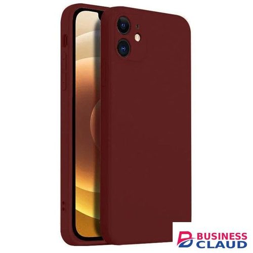 Silicone Phone Cover for Xiaomi Redmi 13 - Maroon, anti-fingerprint, anti-scratch, durable silicone case