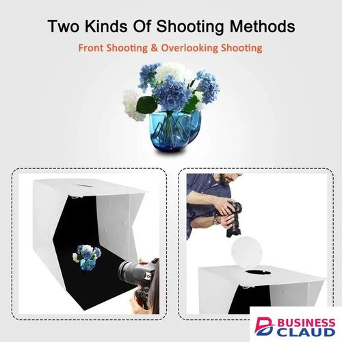 40x40 LED Light Tent For Clear Photos Of Shoes, Watches, Jewelry, And Gadgets