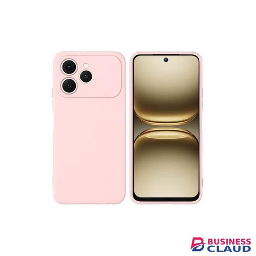 Silicone Phone Cover for Tecno Camon 12 - Light Blue, anti-fingerprint, anti-scratch, durable silicone case