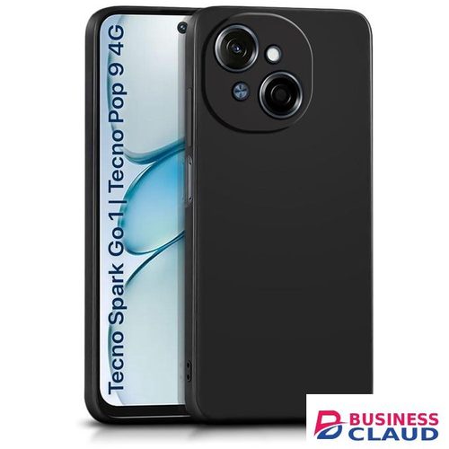 Silicone Phone Cover for Infinix Smart 7 - Black, anti-fingerprint, anti-scratch, durable silicone case