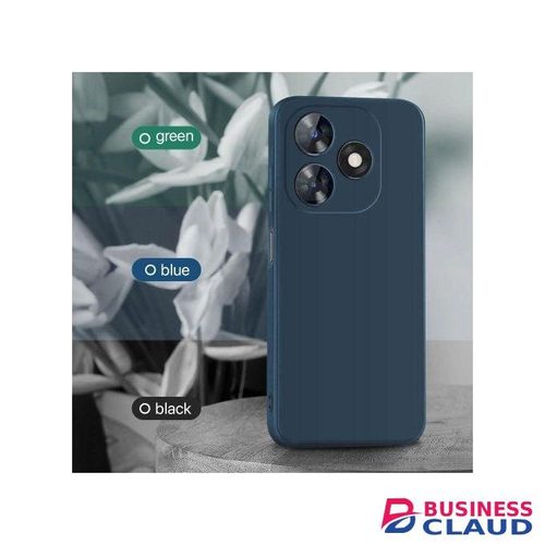 Silicone Phone Cover for Infinix Note 50 - Blue, anti-fingerprint, anti-scratch, durable silicone case