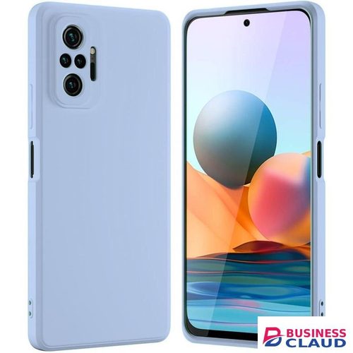 Silicone Phone Cover for Xiaomi Redmi Note 10 - Light Blue, anti-fingerprint, anti-scratch, durable silicone case