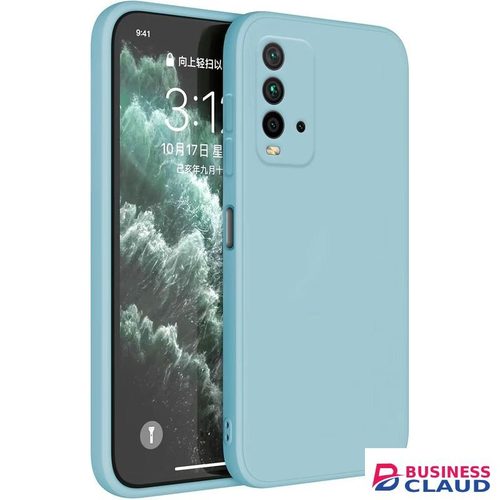 Silicone Phone Cover for Xiaomi Redmi 9T - Light Blue, anti-fingerprint, anti-scratch, durable silicone case