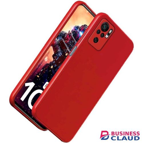 Silicone Phone Cover for Xiaomi Redmi Note 10 - Maroon, anti-fingerprint, anti-scratch, durable silicone case