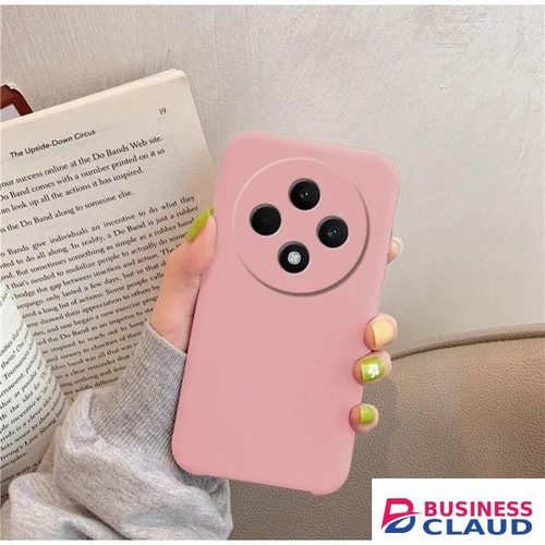 Silicone Phone Cover for Xiaomi Redmi 14C - Pink, anti-fingerprint, anti-scratch, durable silicone case