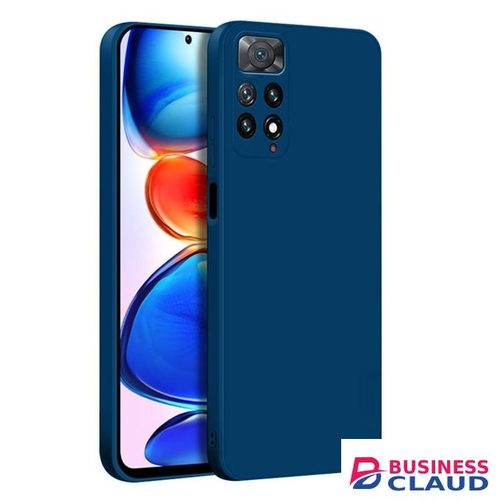 Silicone Phone Cover for Xiaomi Redmi Note 11 - Blue, anti-fingerprint, anti-scratch, durable silicone case