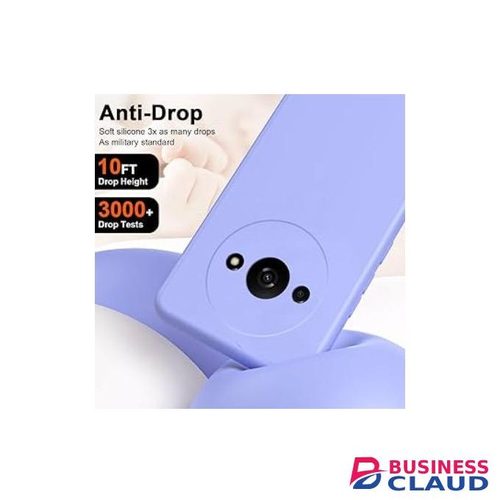 Silicone Phone Cover for Xiaomi Redmi A3 - Light Blue, anti-fingerprint, anti-scratch, durable silicone case