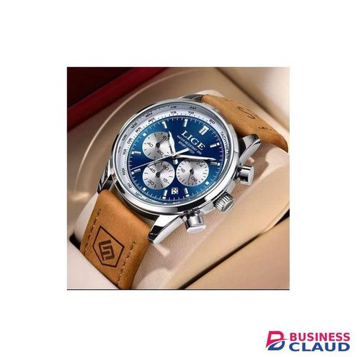 Lige Men Luxury Chronograph Quartz
