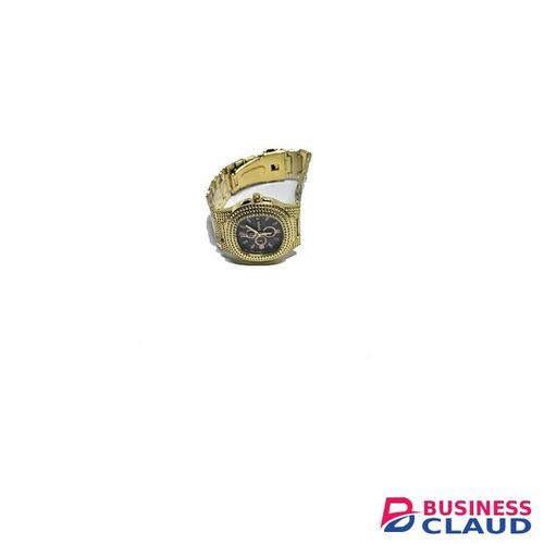 A men's genuine golden watch