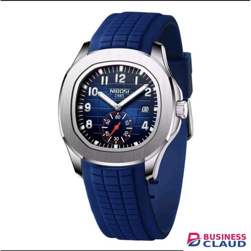 Nibosi stainless steel watch