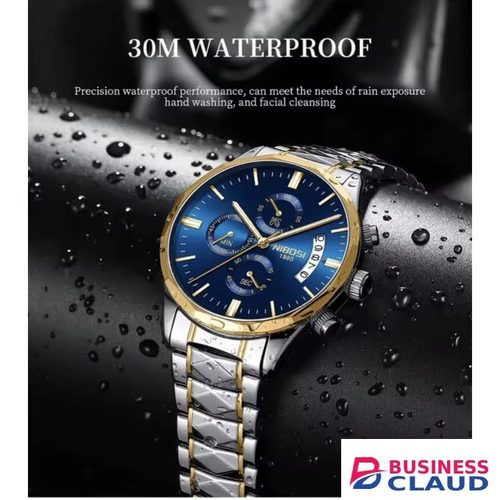 Nibosi Chronograph Watches Waterproof Quartz Watch for Men