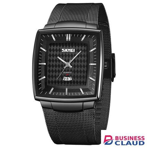 Skmei 9311 Waterproof Stainless Steel Quartz Watch for Men with date display