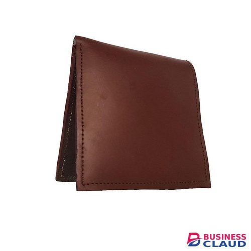 Men's brown leather wallet and brown leather vintage combo