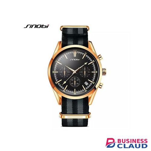 SINOBI Men's Chronograph Fashion Waterproof Wrist Watch