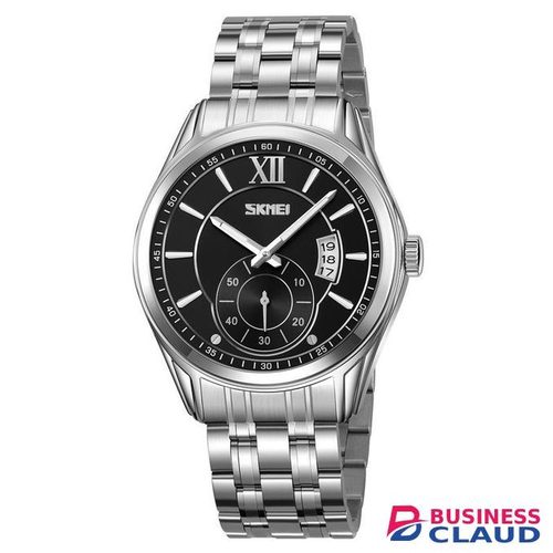 Skmei 9319 quartz mens watch stainless straps with date display