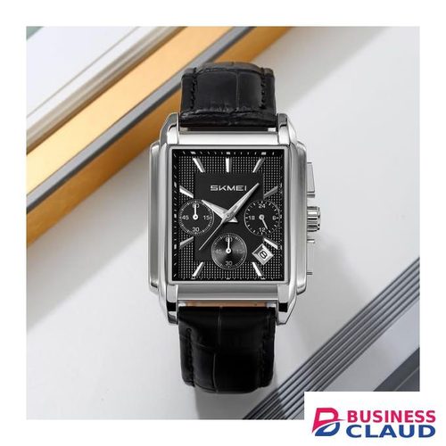 Skmei Business 2339 Stopwatch Function Quartz Leather Watch